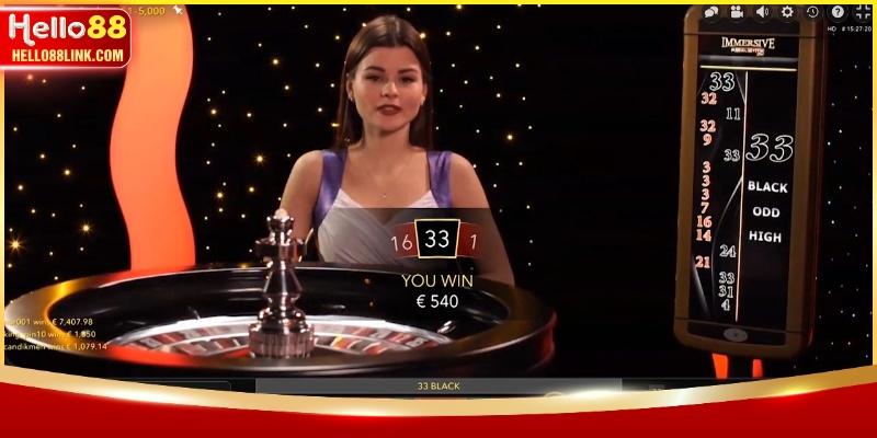 Khái quát chung về trò chơi Immersive Roulette hiện đại