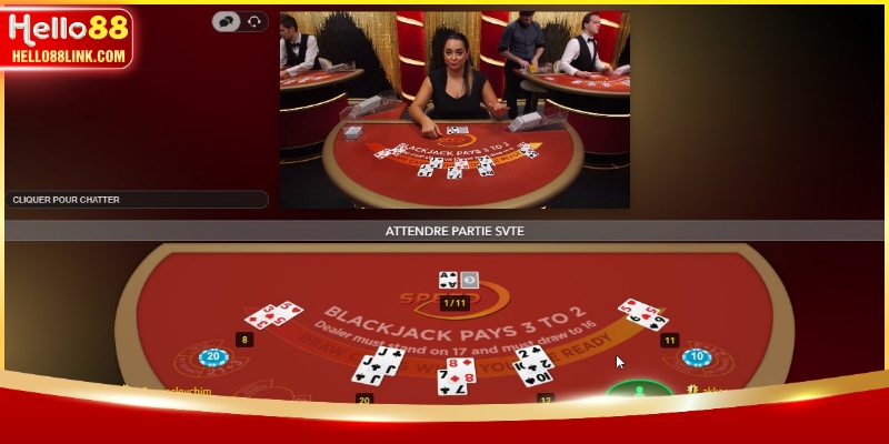 Khung cảnh mô phỏng lượt chia bài tốc độ cao